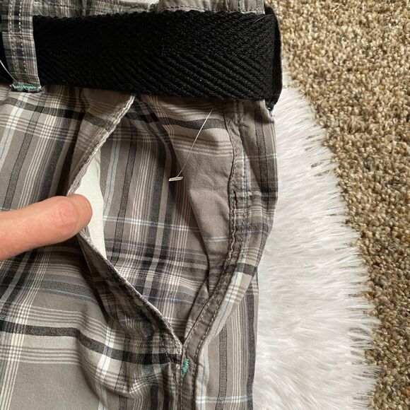Route 66 Plaid Shorts with Belt Mens Size 44 - Picture 4 of 7